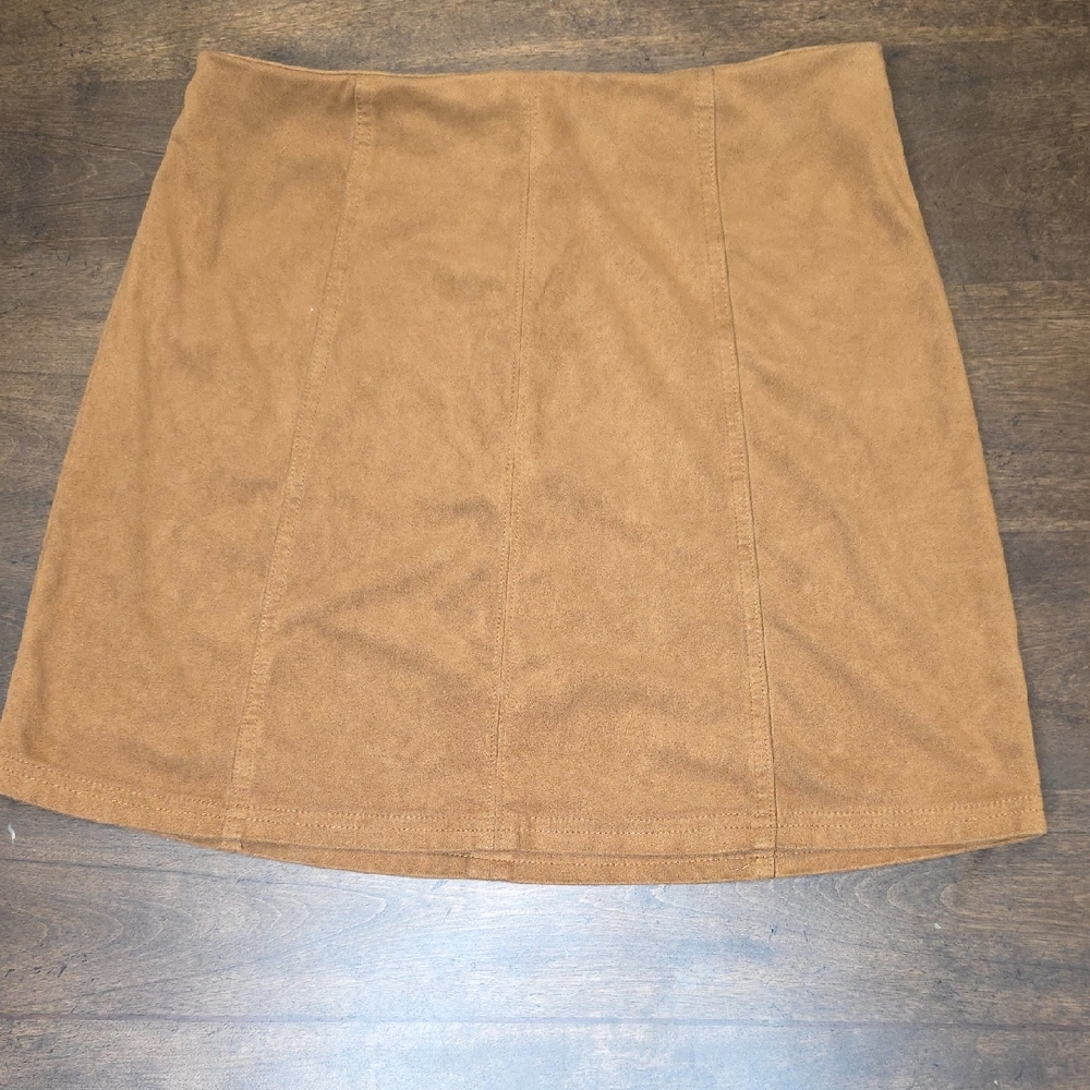 Miami Tan Mini Skirt